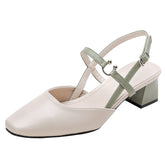 Women's With Square Toe For Outer Wear Pumps Heels